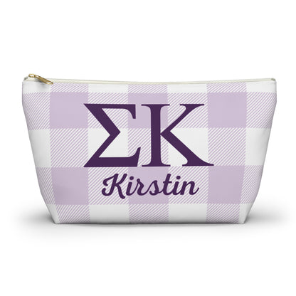 Sigma Kappa Personalized Makeup Bag - Ivy Society