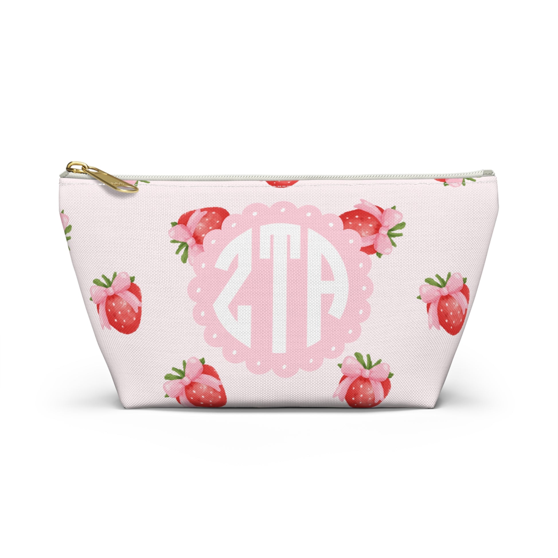 Zeta Tau Alpha Strawberry Makeup Bag - Ivy Society