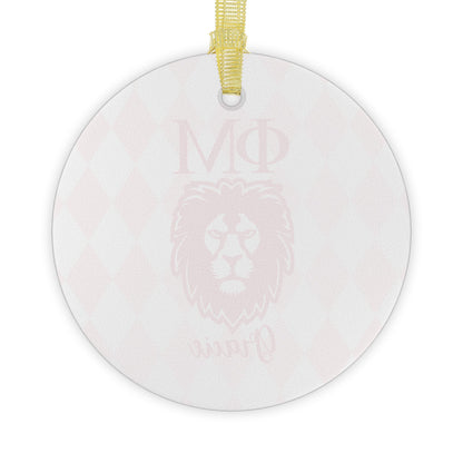 Phi Mu Personalized Ornament - Ivy Society