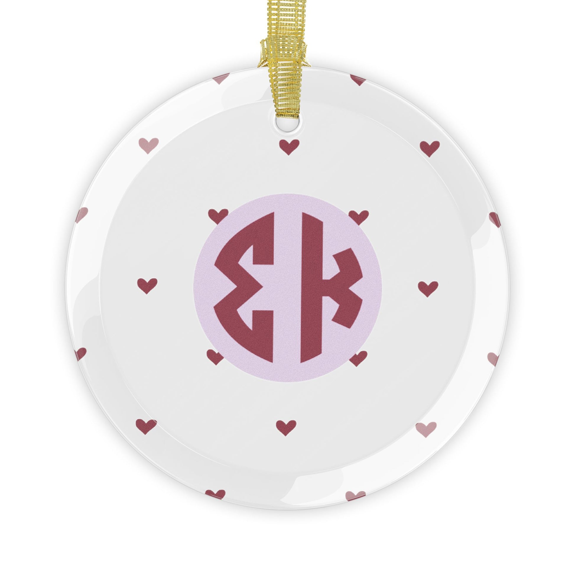 Sigma Kappa Heart Ornament - Ivy Society