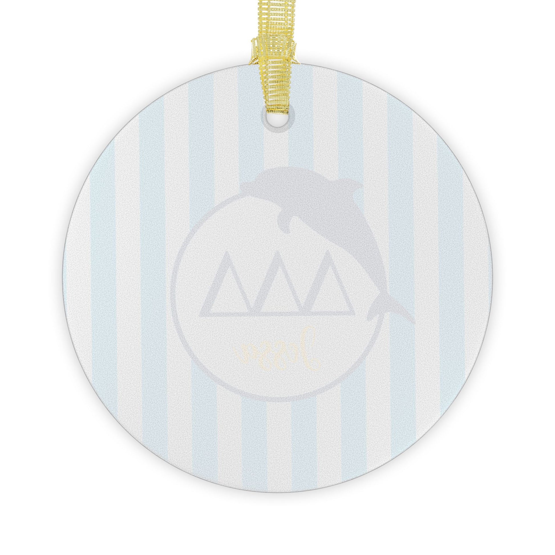 Tri Delta Personalized Ornament - Ivy Society