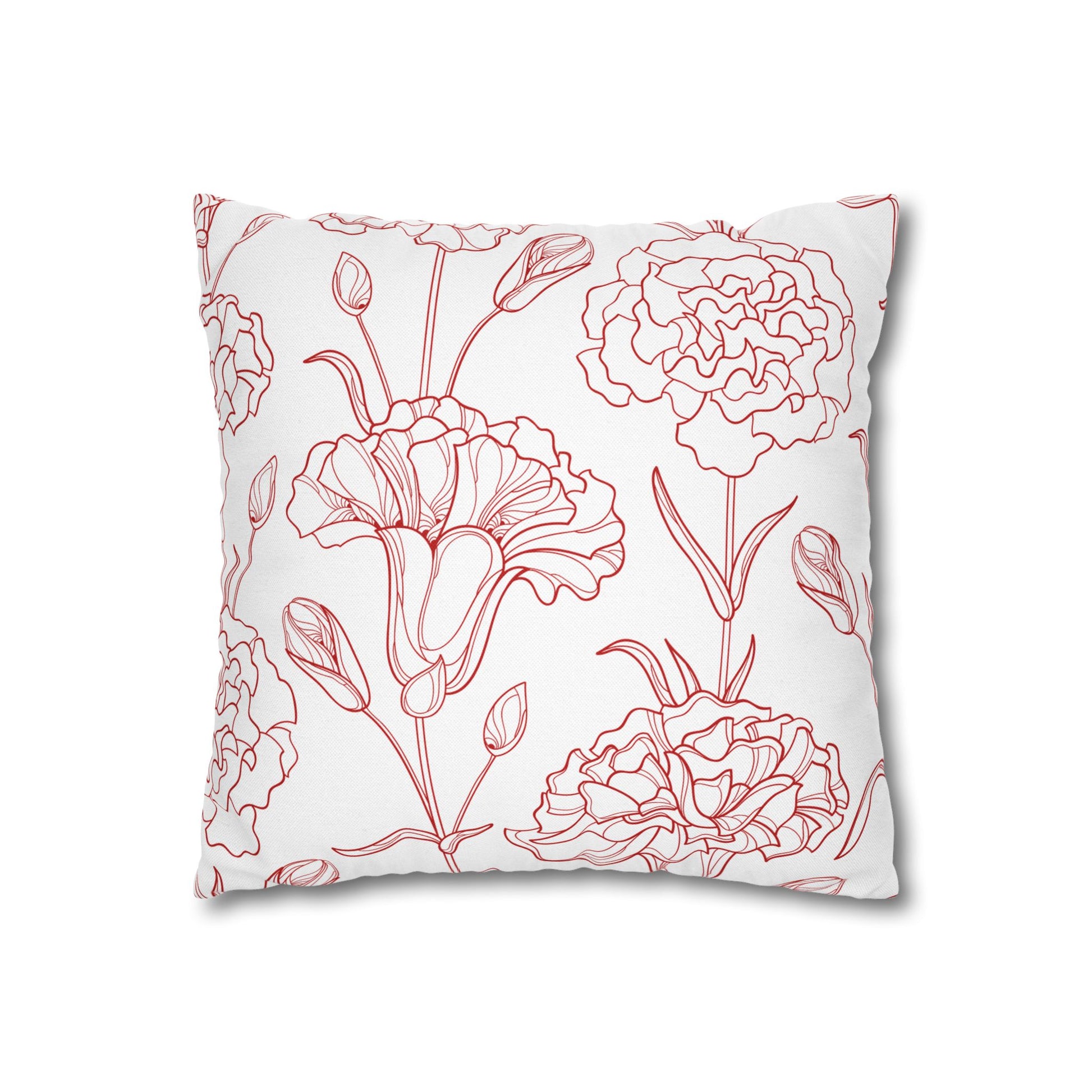 Chi Omega Skull Pillow Cover - Ivy Society