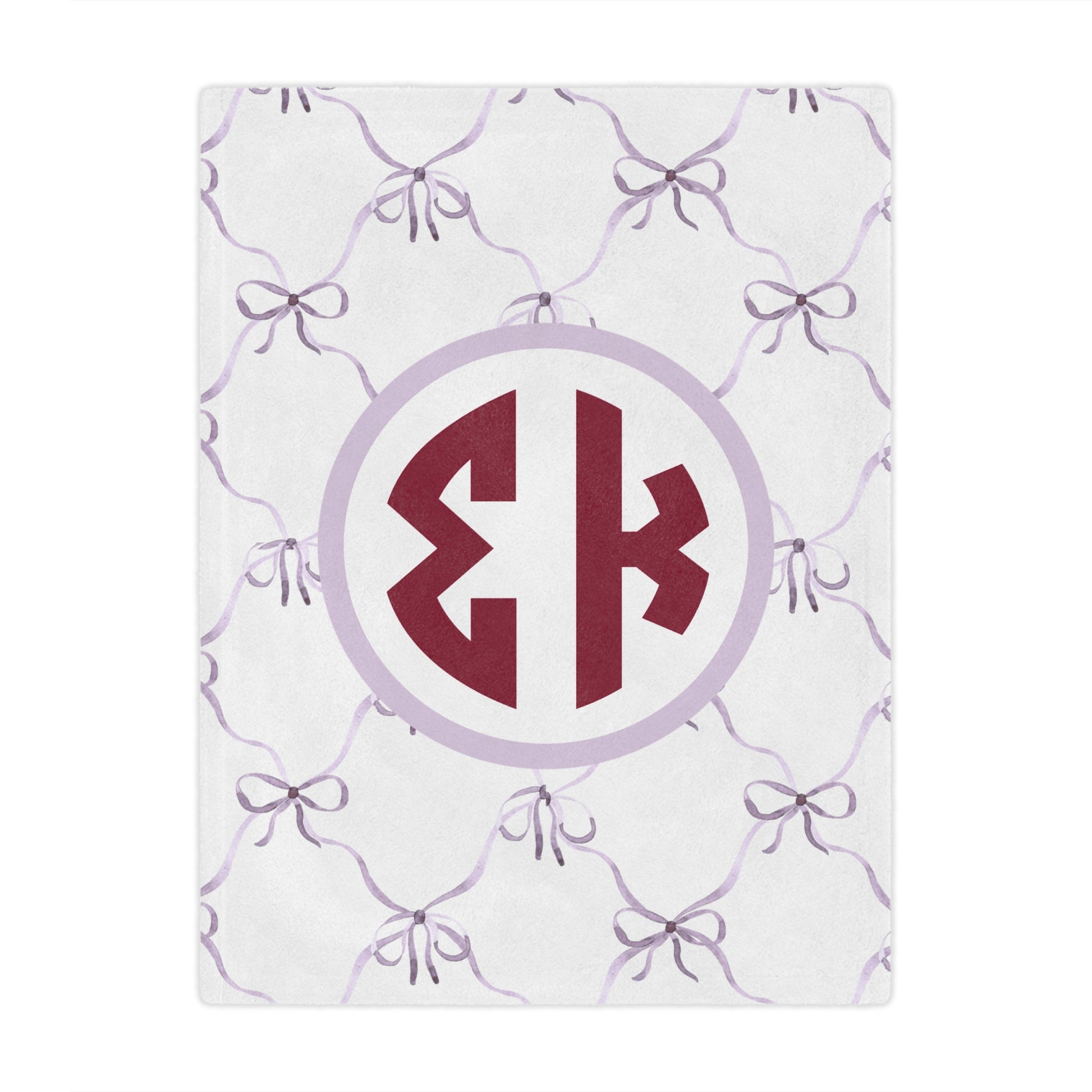 Sigma Kappa Bow Blanket - Ivy Society