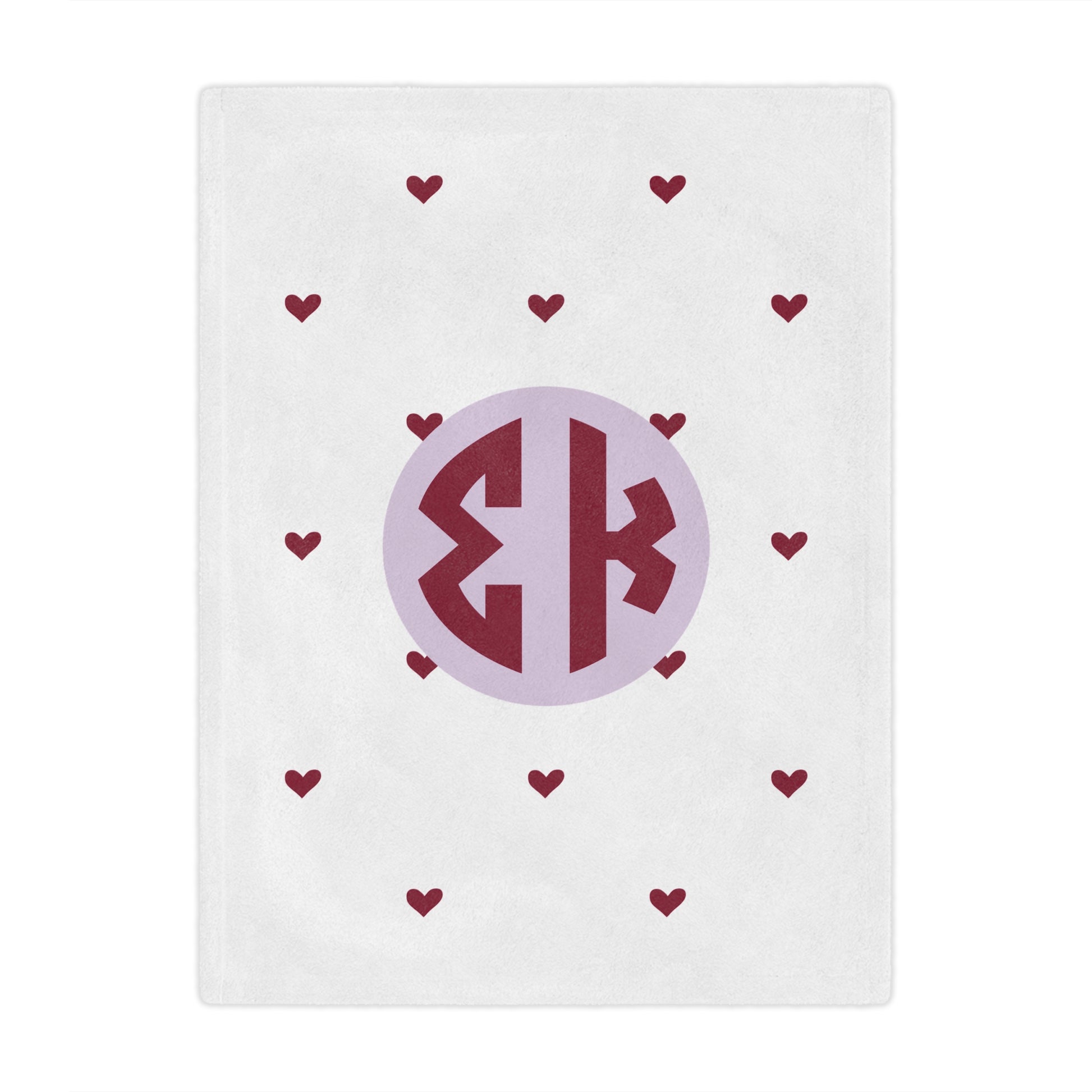 Sigma Kappa Hearts Blanket - Ivy Society