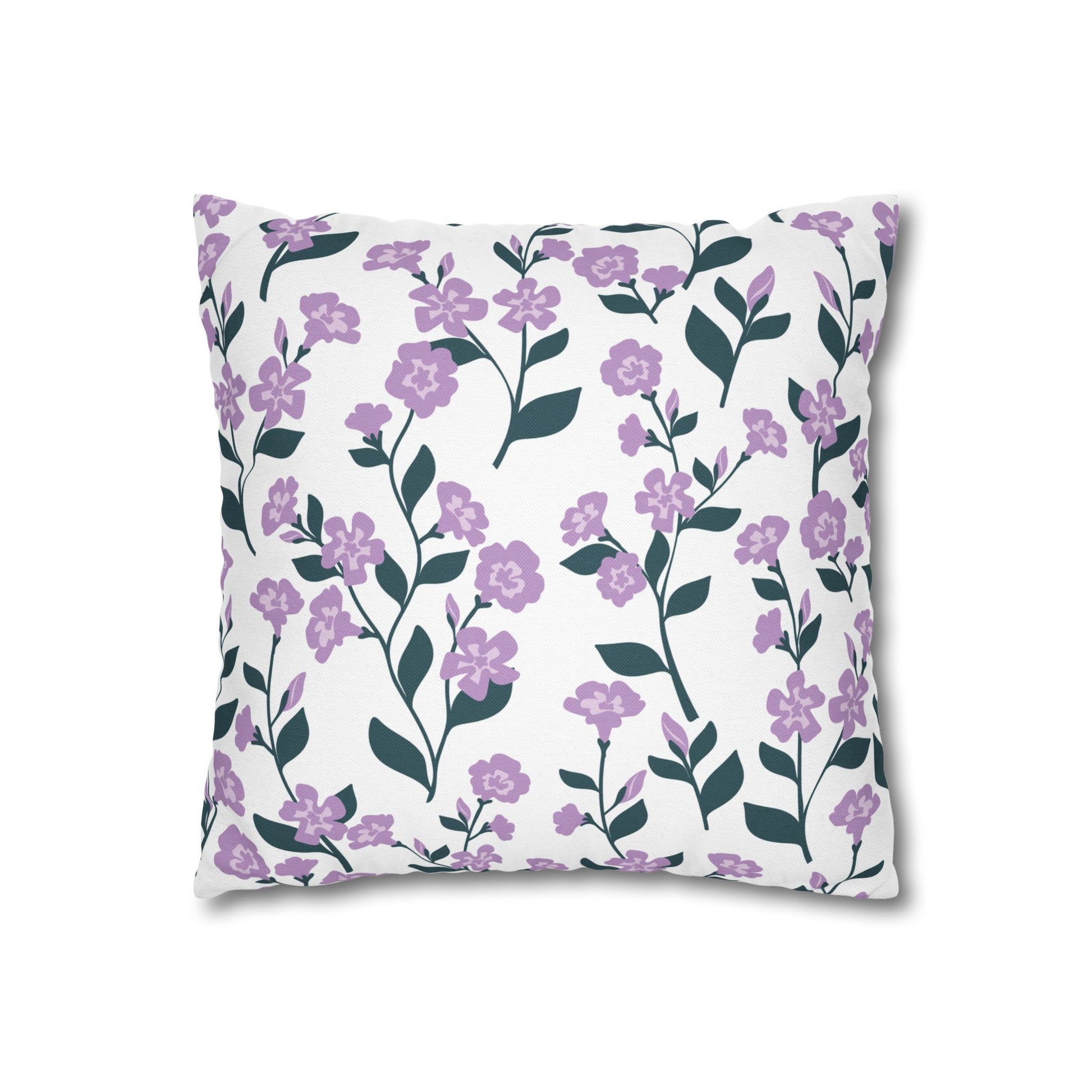 Sigma Kappa Floral Throw Pillow Cover - Ivy Society
