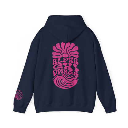 Alpha Chi Omega tropical hoodie - Ivy Society