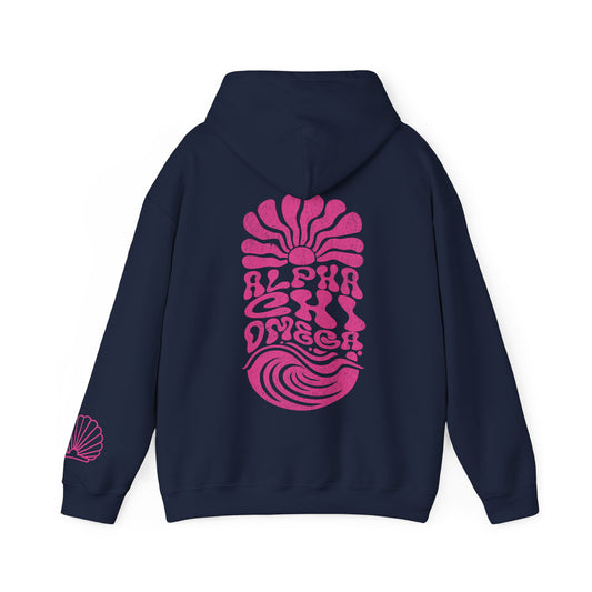 Alpha Chi Omega tropical hoodie - Ivy Society