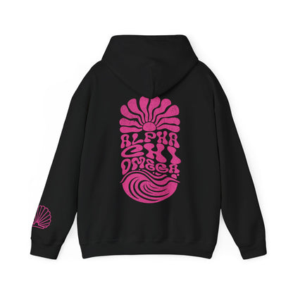 Alpha Chi Omega tropical hoodie - Ivy Society
