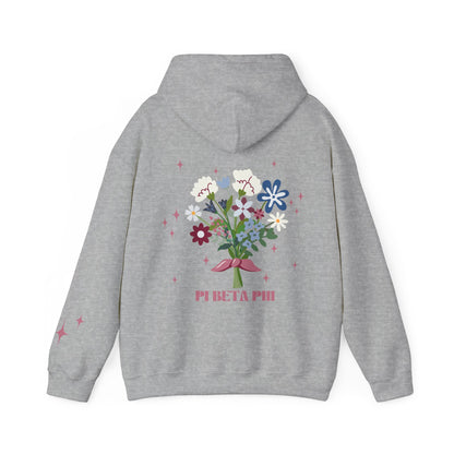 Pi Beta Phi Sorority Flower Hoodie - Ivy Society