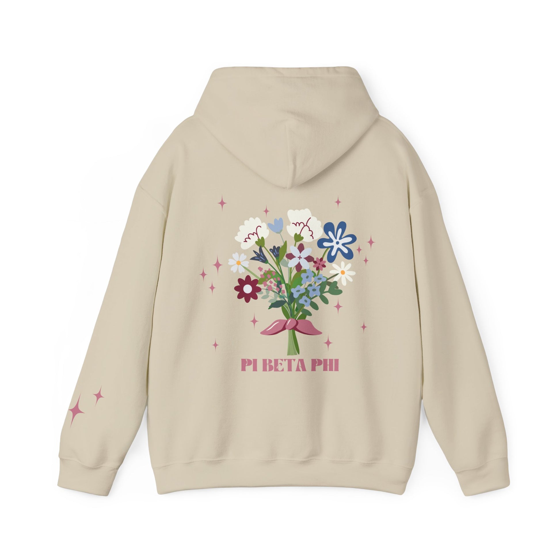 Pi Beta Phi Sorority Flower Hoodie - Ivy Society