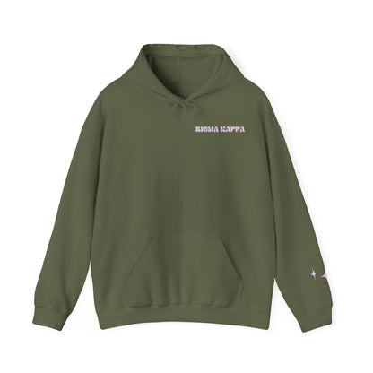 Sigma Kappa Sorority Flower Hoodie - Ivy Society