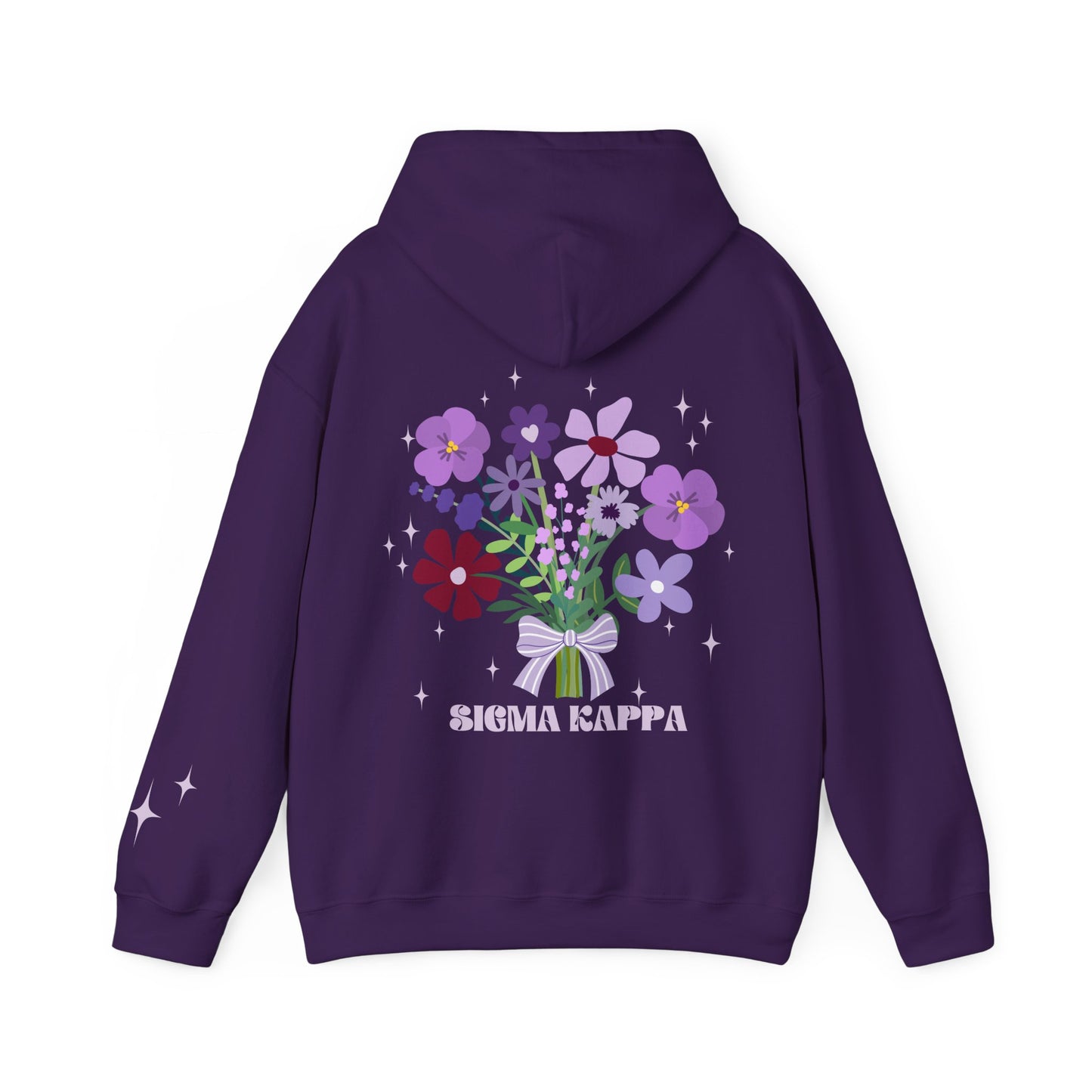 Sigma Kappa Sorority Flower Hoodie - Ivy Society