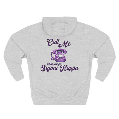 Sigma Kappa Call Me Hoodie - Ivy Society