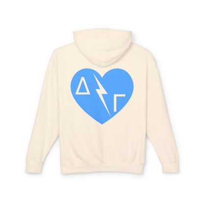 Delta Gamma Heart Hoodie - Ivy Society