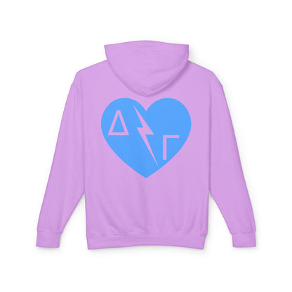 Delta Gamma Heart Hoodie - Ivy Society