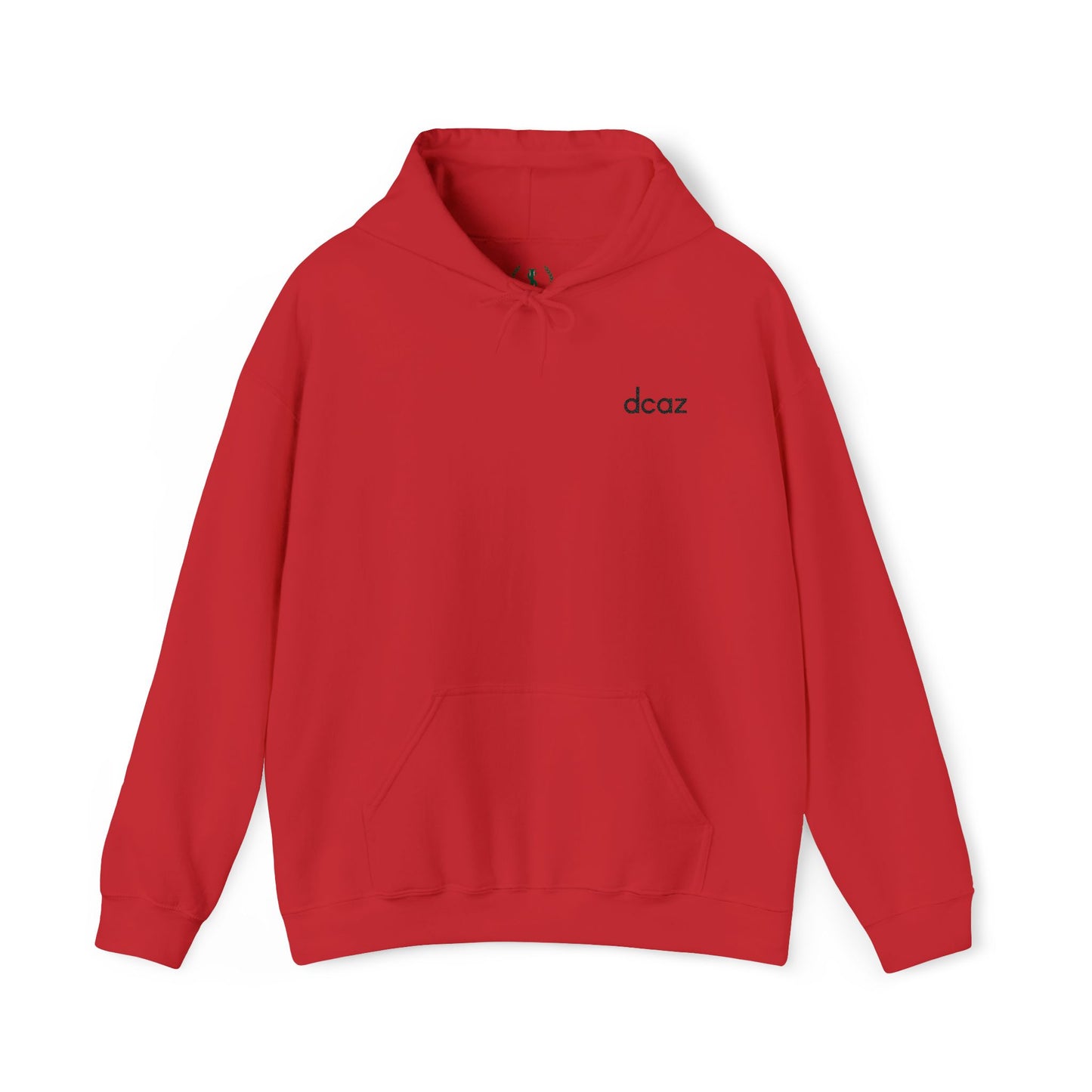DCAZ Embroidered Hoodie Black Logo - Ivy Society