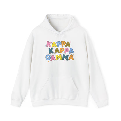 Kappa Kappa Gamma Colorful Hoodie - Ivy Society
