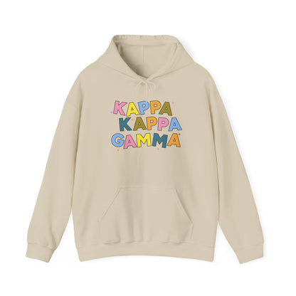 Kappa Kappa Gamma Colorful Hoodie - Ivy Society