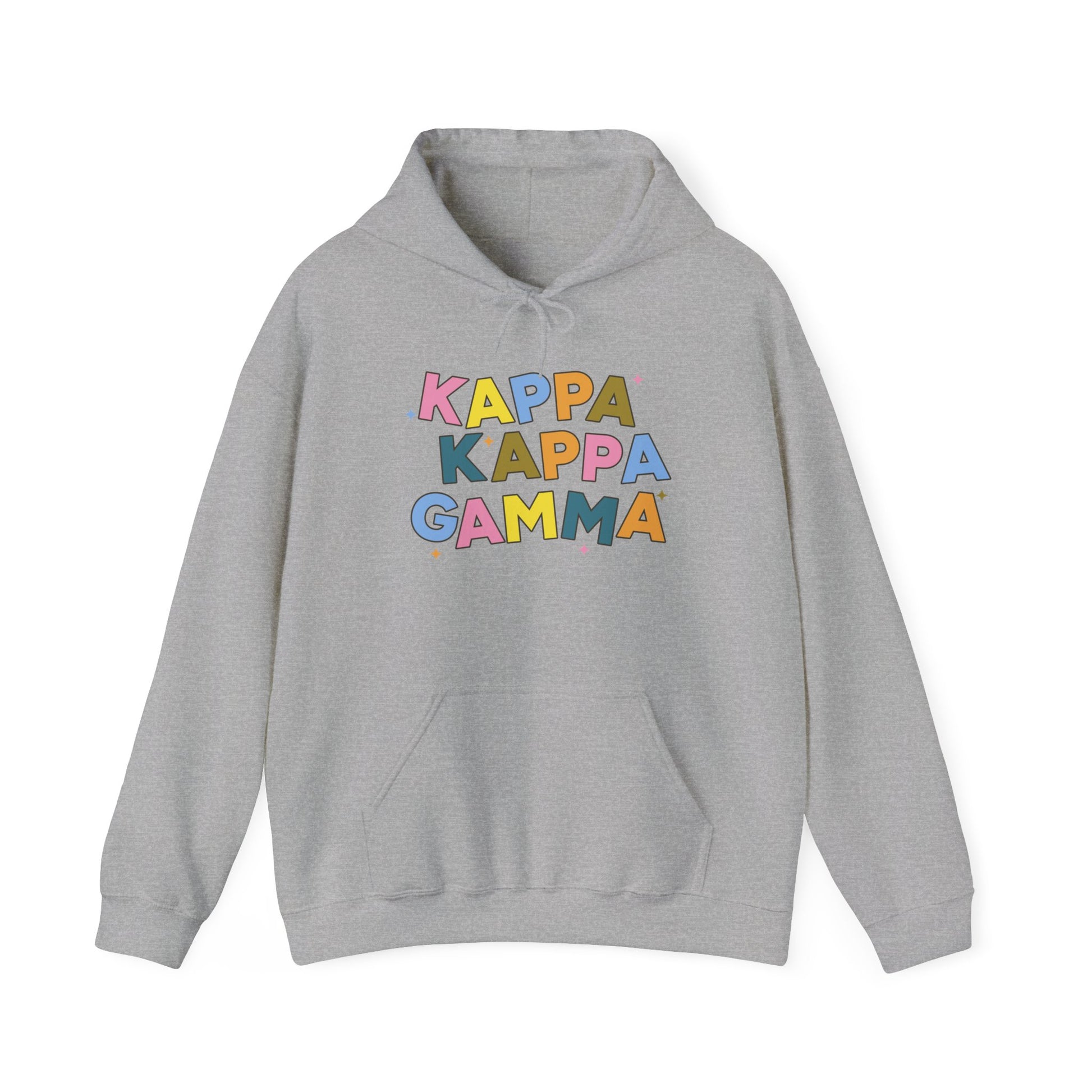 Kappa Kappa Gamma Colorful Hoodie - Ivy Society