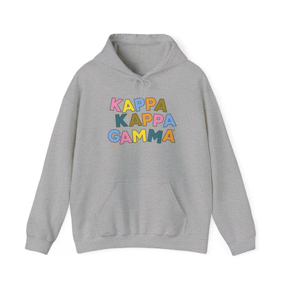 Kappa Kappa Gamma Colorful Hoodie - Ivy Society