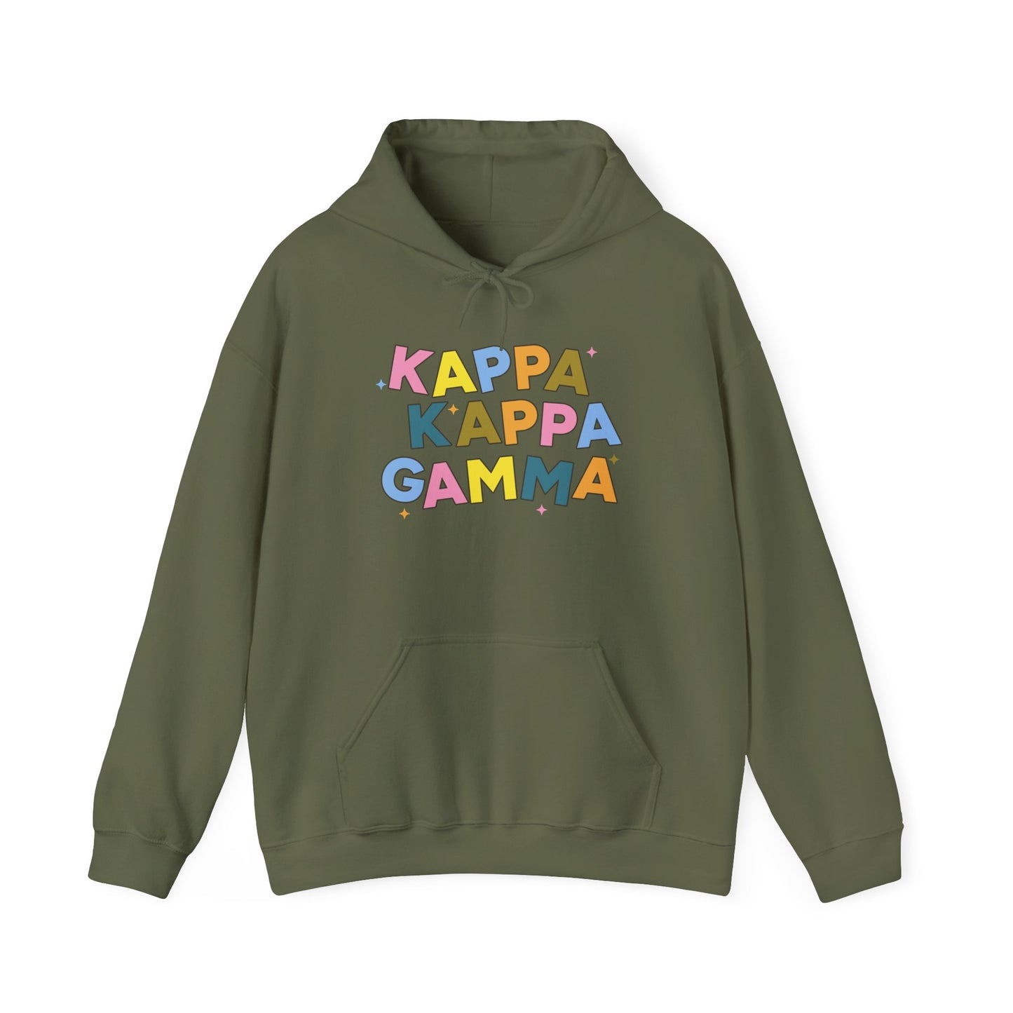 Kappa Kappa Gamma Colorful Hoodie - Ivy Society