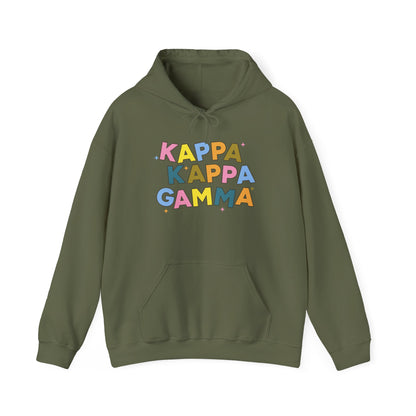 Kappa Kappa Gamma Colorful Hoodie - Ivy Society