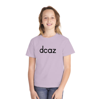DCAZ Kids T Shirt Large Logo Black - Ivy Society