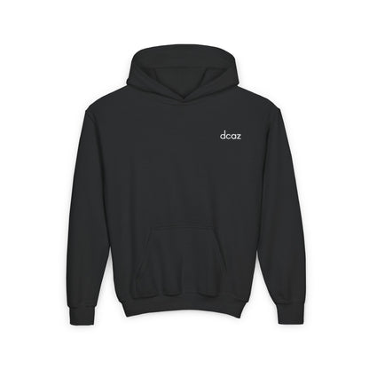 Dcaz Kids Hoodie Embroidered White Logo - Ivy Society