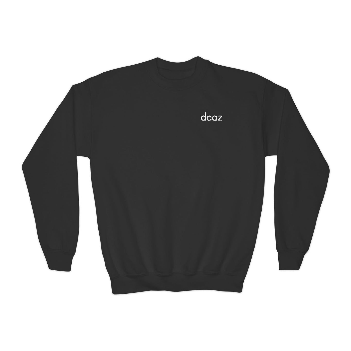 DCAZ Kids Sweatshirt Embroidered White Logo - Ivy Society