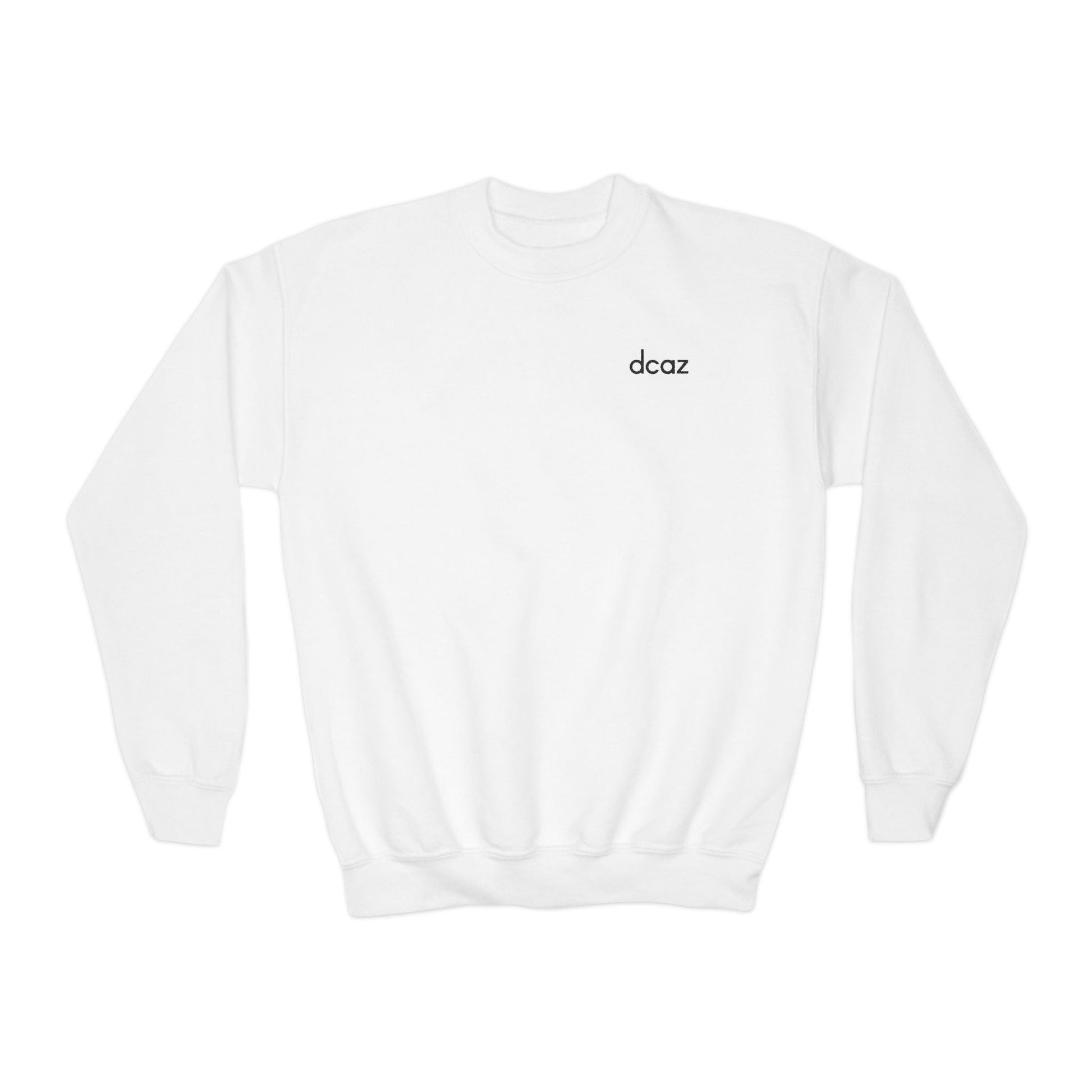 Dcaz Kids Sweatshirt Embroidered Logo - Ivy Society