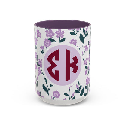 Sigma Kappa Floral Mug - Ivy Society