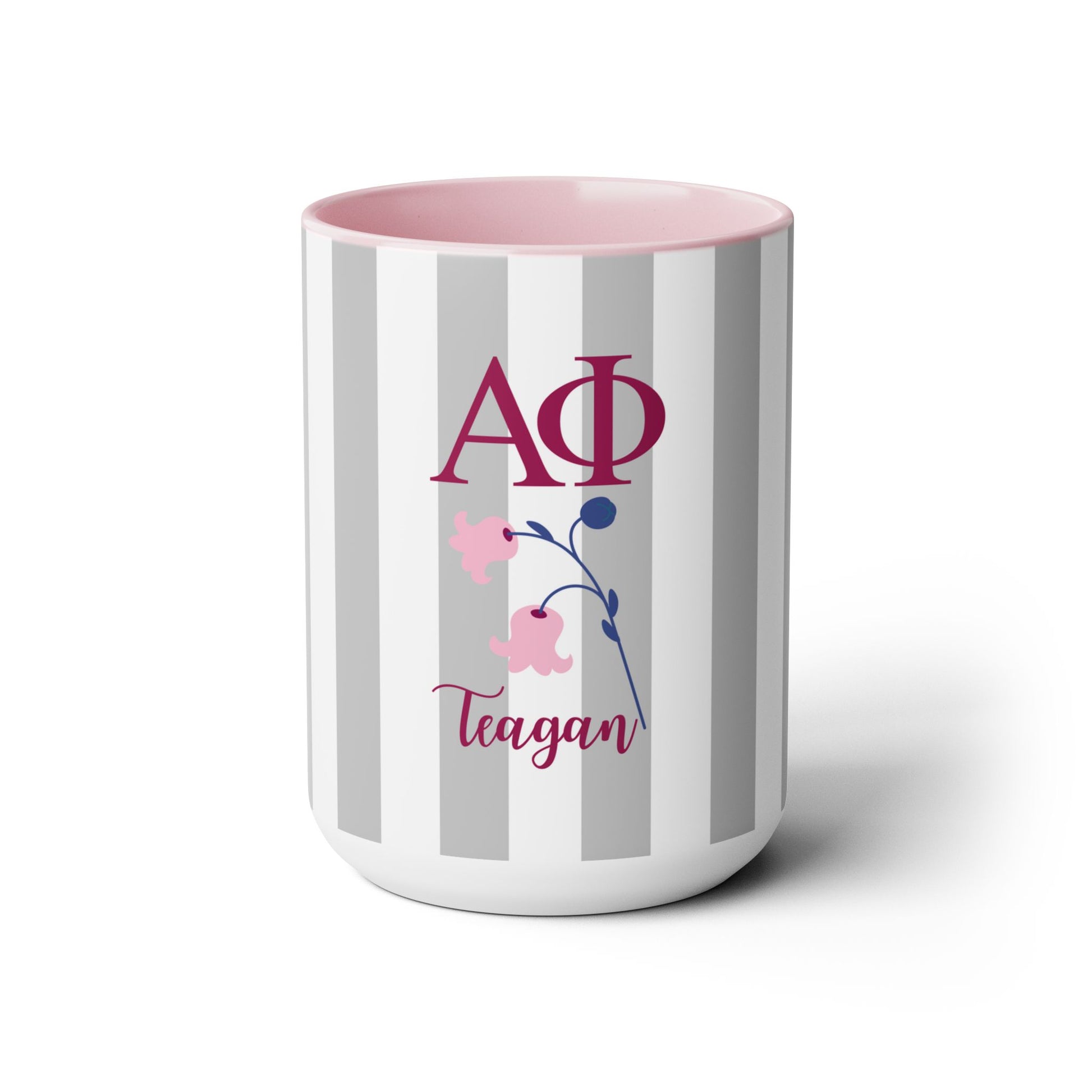 Alpha Phi Personalized Coffee Mug - Ivy Society