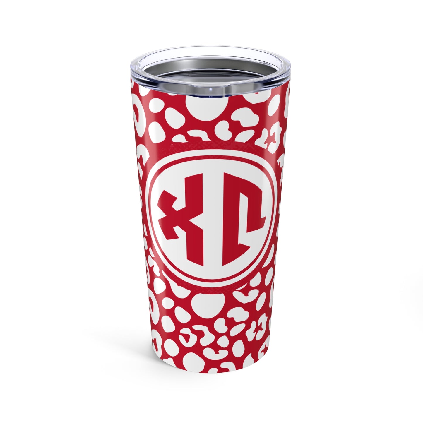 Chi Omega Leopard Tumbler - Ivy Society