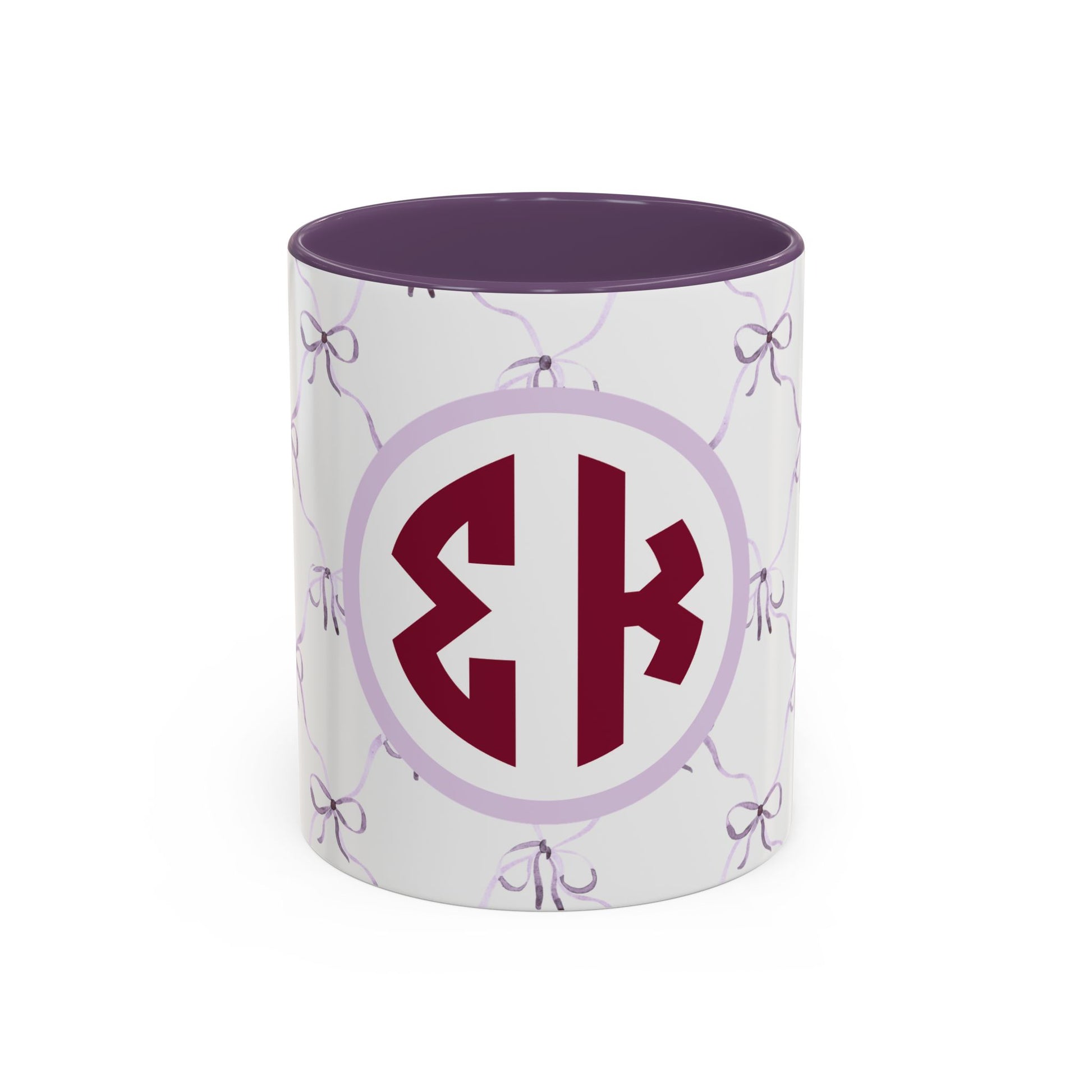 Sigma Kappa Bow Coffee Mug - Ivy Society