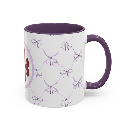 Sigma Kappa Bow Coffee Mug - Ivy Society