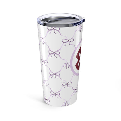 Sigma Kappa Bow Tumbler - Ivy Society
