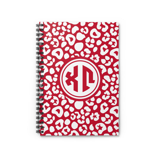 Chi Omega Leopard Notebook - Ivy Society