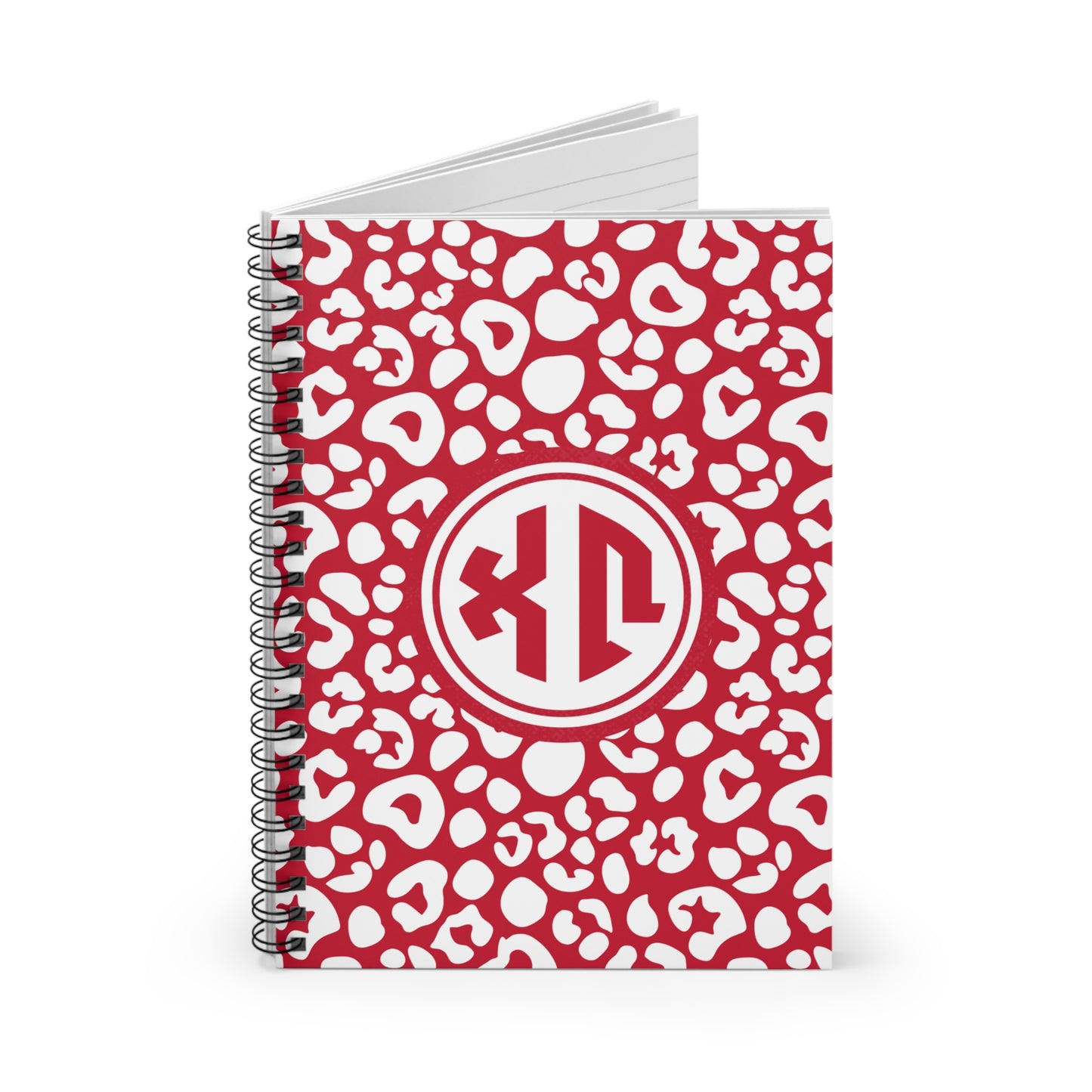 Chi Omega Leopard Notebook - Ivy Society