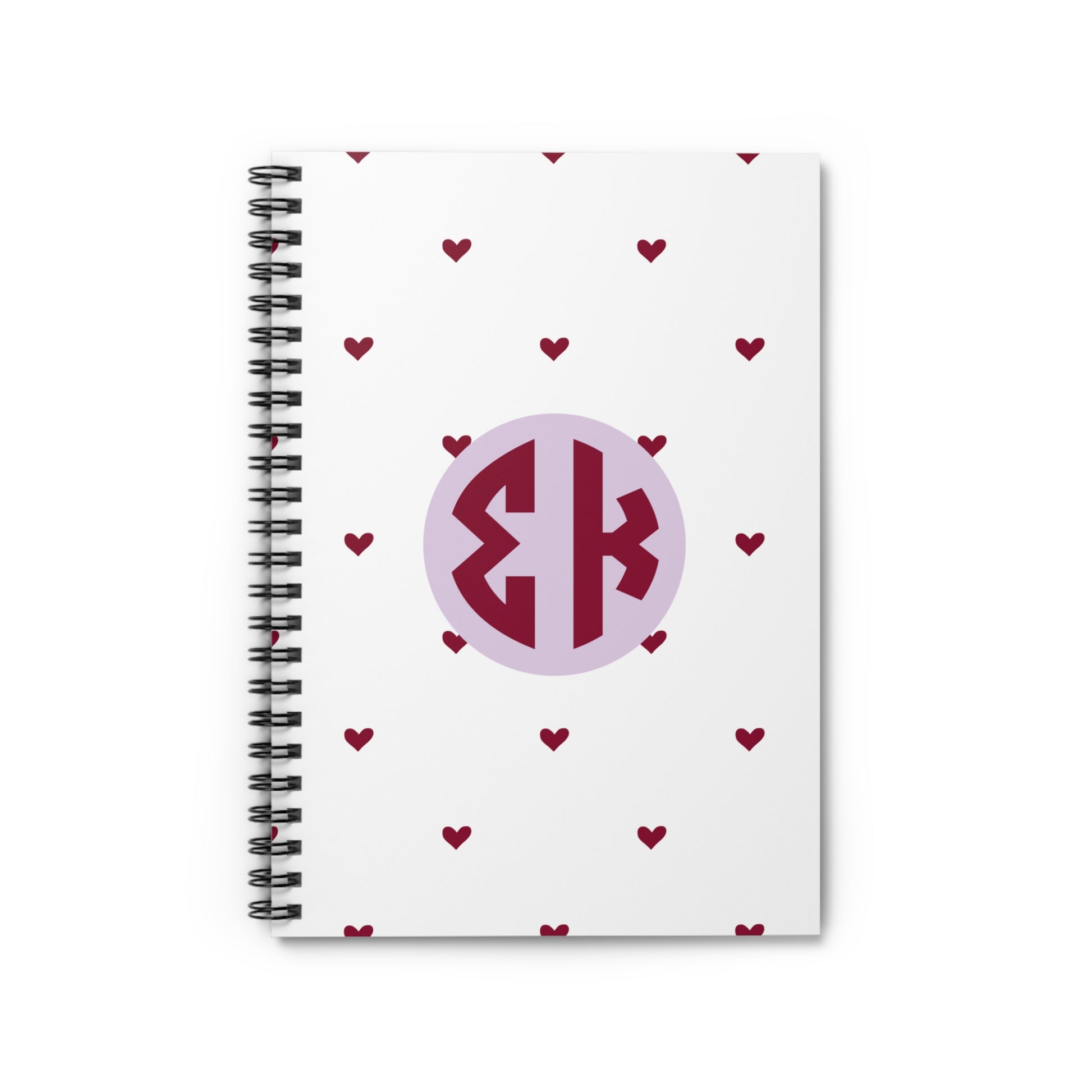 Sigma Kappa Heart Notebook - Ivy Society