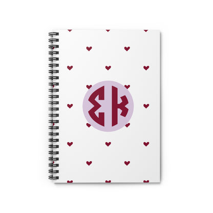 Sigma Kappa Heart Notebook - Ivy Society