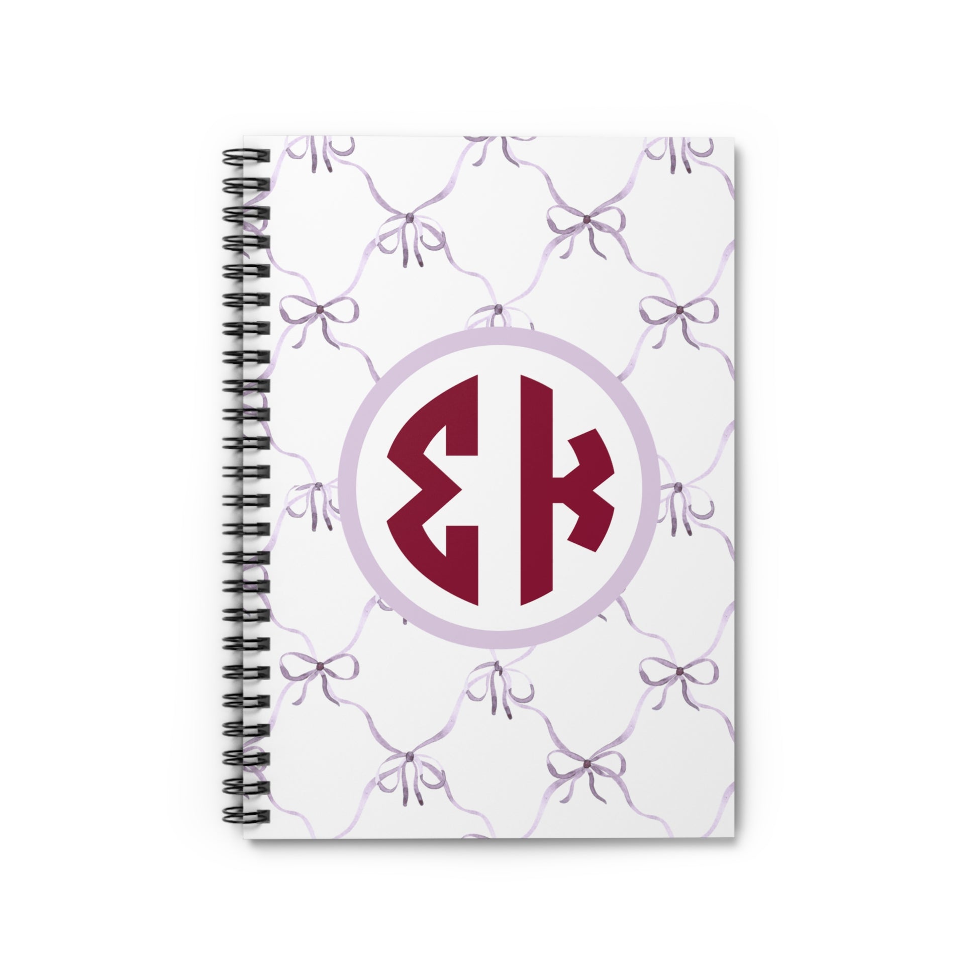 Sigma Kappa Bow Notebook - Ivy Society