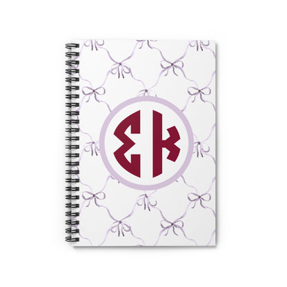 Sigma Kappa Bow Notebook - Ivy Society