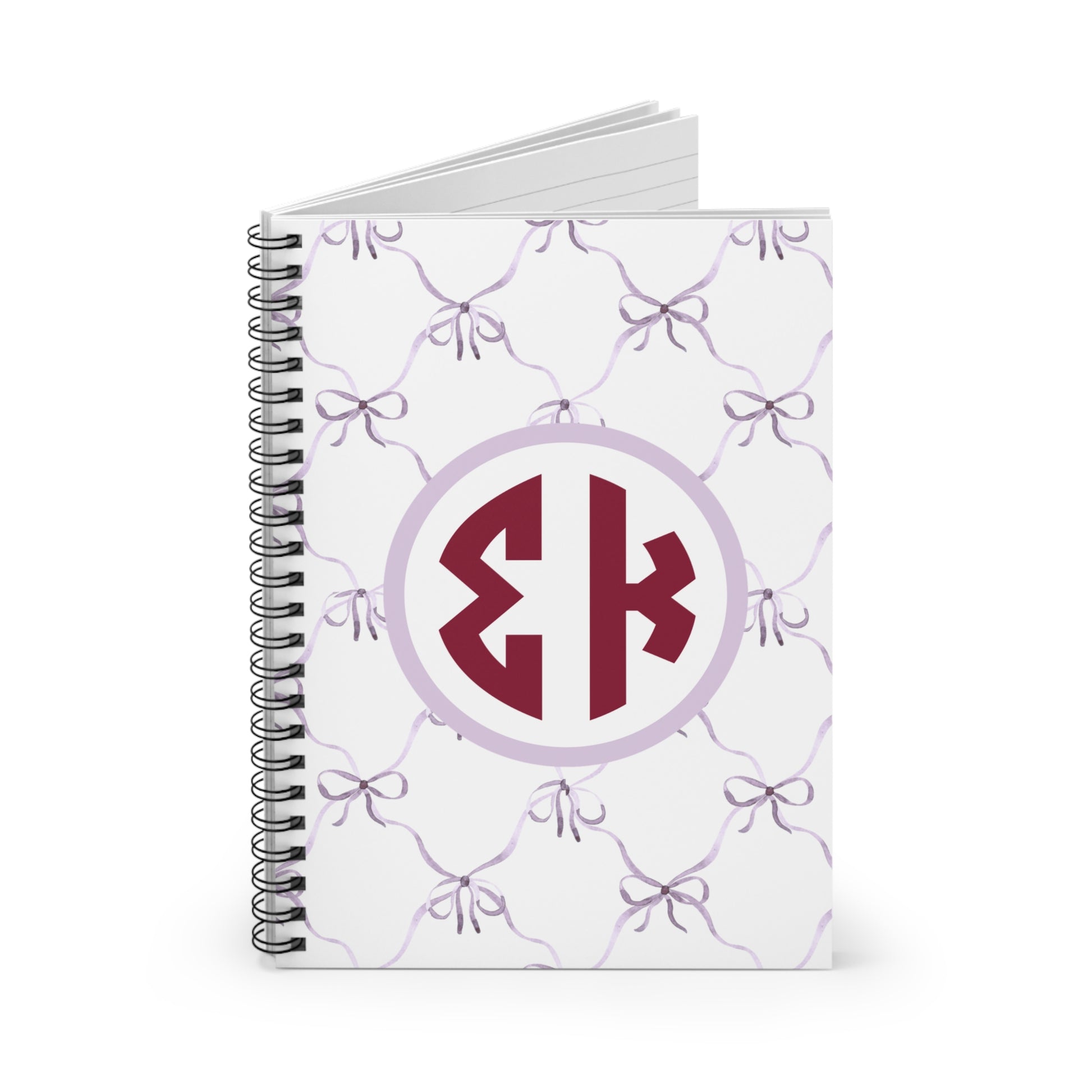 Sigma Kappa Bow Notebook - Ivy Society