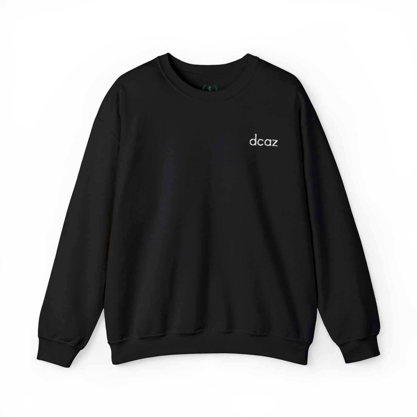 DCAZ Embroidered Sweatshirt White Logo - Ivy Society