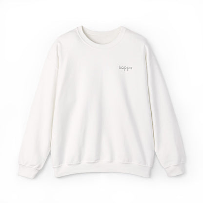 Kappa Kappa Gamma Embroidered Sweatshirt - Ivy Society