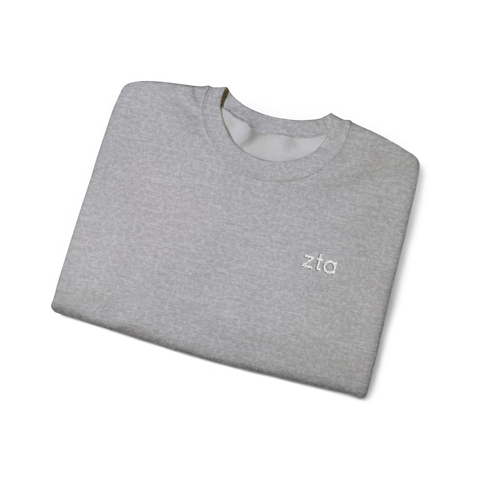 Zeta Tau Alpha Embroidered Sweatshirt - Ivy Society