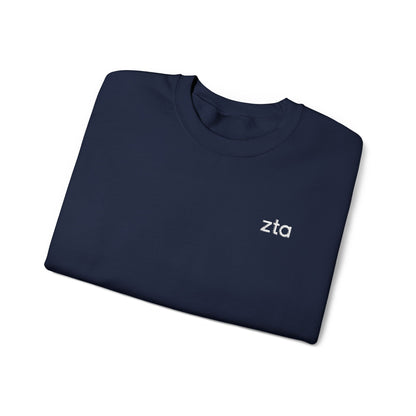 Zeta Tau Alpha Embroidered Sweatshirt - Ivy Society