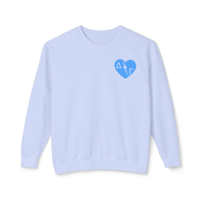 Delta Gamma Heart Sweatshirt - Ivy Society