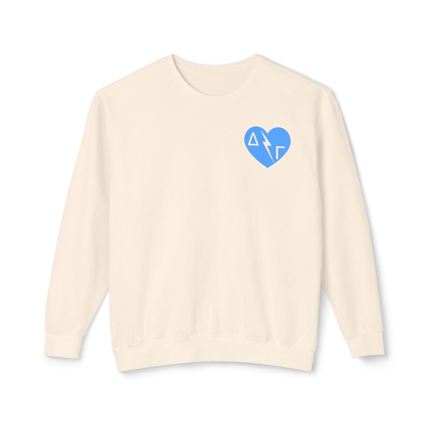 Delta Gamma Heart Sweatshirt - Ivy Society
