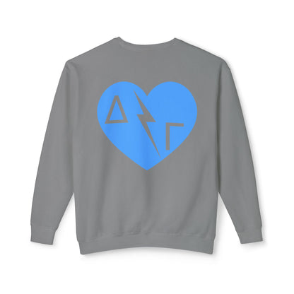 Delta Gamma Heart Sweatshirt - Ivy Society